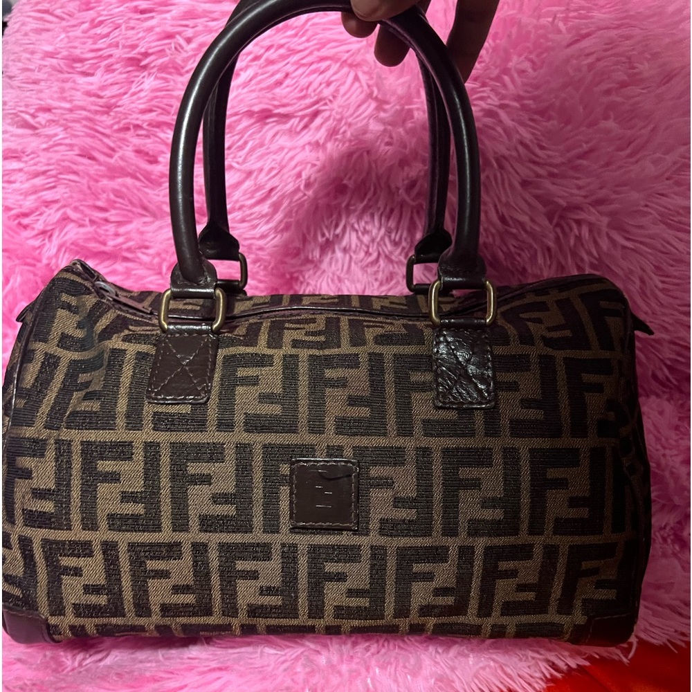 Beautiful Fendi Vintage Zucca Boston Bag🤎❤️‍🔥